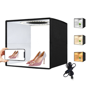 40cm 16inch professional foldable led light photo studio box for photography table shooting