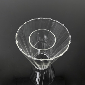 Blown Glass <strong>Candle</strong> Holder <strong>Hurricane</strong> Cup Glass Candlestick <strong>Hurricane</strong> MH-TZ0723 - Product Image 3