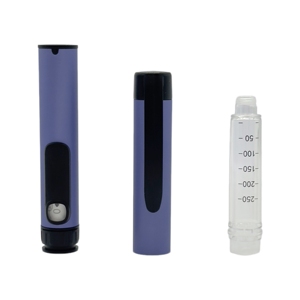 OEM Custom 80U V1 Insulin Pen 3ml Cartridge Reusable Metal Injection Device for Diabetes Care Reliable Drug <b>Glass</b> <b>Packaging</b> - Product Image 5
