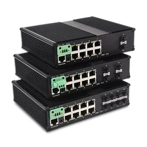 Switch ethernet, 12 ports ethernet PoE, 2x10/100 / 1000 mb/s, gigabit, avec 8 ports usb