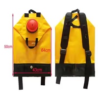 Pompe de pulvérisateur à dos ILOT 5 gallons (20L) avec sac pliable avec coussin arrière pour l'extinction