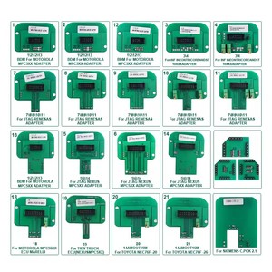 Cadre BDM LED avec 22 adaptateurs, ensemble complet, table BDM pour programmeur KTAG KESS Fgtech, testeur de reprogrammation de puces - Product Image 4