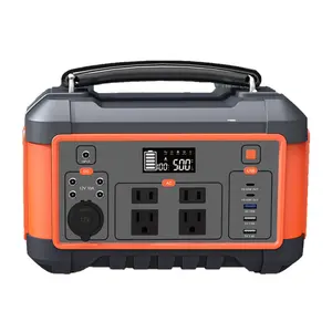 Hot sale Portable power station with solar panel Car Jump Starter battery portable 600w 150Ah solar energy products portable