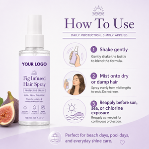 <span class=keywords><strong>Spray</strong></span> per Capelli Biologico a Marchio Privato, Leggero, Non Untuoso, con Infusione di Gardenia, <span class=keywords><strong>Protezione</strong></span> <span class=keywords><strong>Solare</strong></span> e dal Calore, Tenuta Forte - Product Image 4