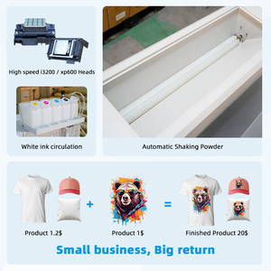 High Quality 700 DTF Printer 60CM Fully Automatic Digital <b>Printing</b> <b>Machine</b> for I3200/XP600 Printhead Multicolor DTF Ink - Product Image 3