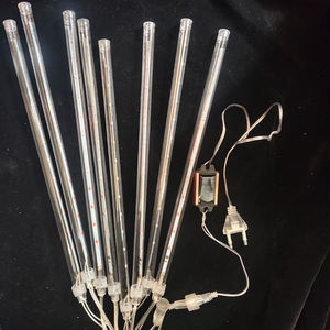 Luci a Cascata Natalizie per Esterni, Luci Lampeggianti a Forma di Meteorite per Alberi, Illuminazione Stellata per Strade e Cortili, Luci LED - Product Image 1