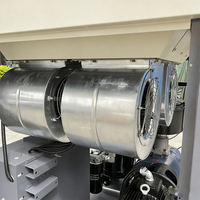 Ventilateur centrifuge à vitesse variable à aimant permanent RTTW de haute qualité et à bon prix, 100HP 75KW, et unité d'air Hanbell pour découpe laser