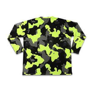 T-shirt à manches courtes col rond de qualité supérieure, coupe classique, vierge, sublimable sur tissu polyester/coton, séchage rapide, écologique - Product Image 2