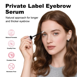 Sérum naturel végétalien biologique pour l'amélioration des <span class=keywords><strong>sourcils</strong></span>, échantillon gratuit, vente en gros, marque privée, kératine, biotine, OEM, sérum de croissance des <span class=keywords><strong>sourcils</strong></span> - Product Image 2