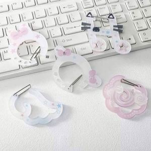 Ensemble d'accessoires <span class=keywords><strong>de</strong></span> notes <span class=keywords><strong>de</strong></span> piano en acrylique <span class=keywords><strong>de</strong></span> haute qualité, élégant et coloré, pour mousquetons et porte-clés - Product Image 1