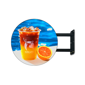 P2.5 tampilan layar LED TV bundar dalam ruangan luar ruangan warna penuh Logo kustom <span class=keywords><strong>Display</strong></span> bulat LED iklan - Product Image 2