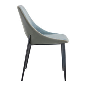 <span class=keywords><strong>Chaise</strong></span> de maquillage/<span class=keywords><strong>chaise</strong></span> de salle à manger de style <span class=keywords><strong>scandinave</strong></span>, luxe léger, minimaliste, technologie, <span class=keywords><strong>tissu</strong></span>, cadre en métal, avec pieds en acier carbone - Product Image 5