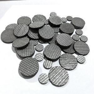 1.7mm-10mm Độ dày 100micron thép không gỉ chuyên nghiệp Barista lọc cà phê tấm Puck Màn hình thiêu kết lưới - Product Image 4