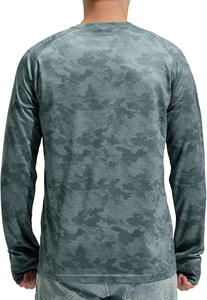 Camisa de Pesca Elástica de Manga Larga con Protección Solar UPF 50, Impermeable, Resistente al Viento, con Estampado Digital, Antienganches, de Secado Rápido y Transpirable - Product Image 5