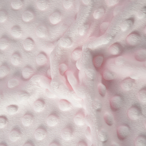 Tessuto per Coperte in Pile Morbido 100% Poliestere, Effetto Bubble Minky per Neonati, Vendita all'Ingrosso - Product Image 3