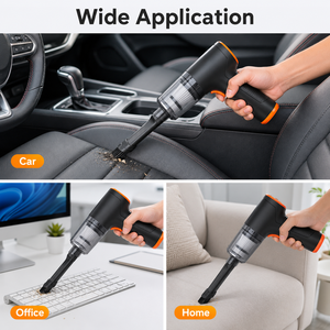 7 in 1 Mini <b>Portable</b> Cordless Handheld <b>Vacuum</b> Cleaner Air Duster Blower Inflator Deflator 4000Pa 50W Type C Rechargeable OEM ODM - Product Image 3
