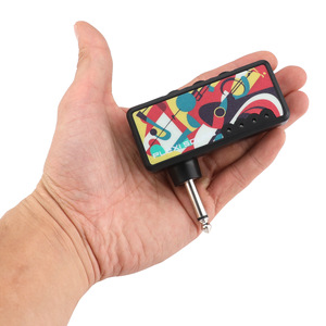Receptor de guitarra eléctrica Mini auriculares Heavy <span class=keywords><strong>Metal</strong></span> <span class=keywords><strong>Bass</strong></span> Amplificador con cable de audio USB y adaptador <span class=keywords><strong>Metal</strong></span> CG1903 - Product Image 2
