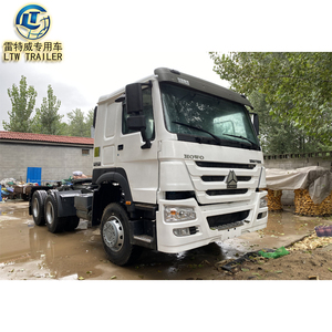 Sinotruck Rhd o LHD Euro2 Diesel Engine 371hp 375HP Usado HOWO Truck Head Trailer 6X4 Tractor Truck para la venta en Tanzania - Product Image 1