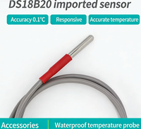 Sonde de température étanche, capteur de température DS18B20 importé, accessoire pour thermostat TC-05B