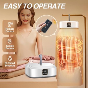 Secadores portátiles, secadores plegables, con control remoto, mini secador para viajes, caravanas, hogar, apartamento, secado <span class=keywords><strong>el</strong></span>éctrico rápido - Product Image 5