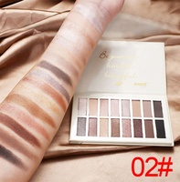 Kit de maquillage multicolore ombre à paupières, vente en gros, emballage populaire, usine chinoise
