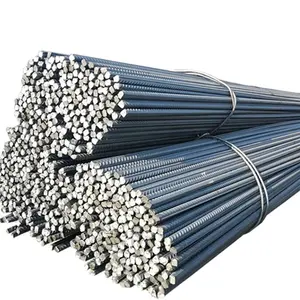 Steel Rebars Steel Reinforcing Bars ASTM 10mm 12mm HRB400 Screw-Thread Steel Bar Iron Rod