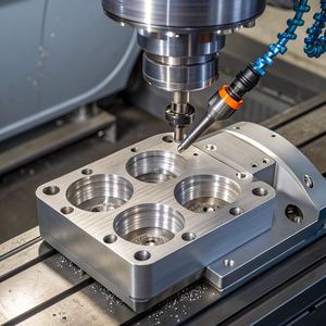 Fabrication de composants en acier utilisant des techniques de fraisage à grande vitesse et de perçage de précision - Product Image 2