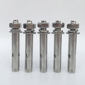 304 Stainless Steel Expansion Bolt M6x60 80 Barrel Hardware <b>Clamp</b> For General Industry - Product Image 1
