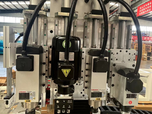 Punzonadora de perforación CNC para muebles de Panel de orificio lateral, nueva condición con componente de Motor de núcleo, función de corte de perforación lateral - Product Image 5