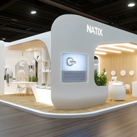 Stand d'exposition modulaire moderne clé en main MEGA pour événements et présentations de boutiques éphémères