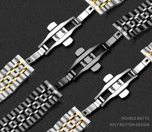 Bracelet de montre à 7 perles, 20mm, 22mm, métal, pour <span class=keywords><strong>Amazfit</strong></span> <span class=keywords><strong>Bip</strong></span> <span class=keywords><strong>3</strong></span> GTS/2/2e/<span class=keywords><strong>3</strong></span>/GTS2, en acier inoxydable, pour Galaxy Watch 4 5 - Product Image 2