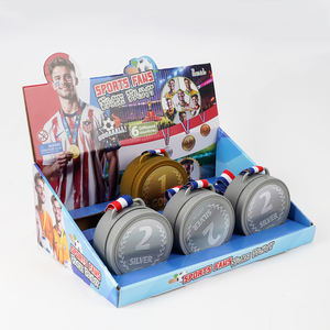 Bâton de peinture de visage de sport or argent peinture de guerre pour les jeux OEM médaille thème maquillage - Product Image 1