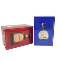 Boîte à fleurs créative personnalisée pour bouteille de vin, pour sacs découpés de 3,5 g, boîtes en papier personnalisées avec votre propre logo