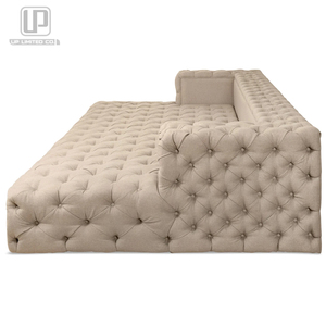 Factory Direct Sell Modern Luxury Furniture Fat Bastard Huge Rectangle Beige Fabric for Villa Living Room UP-016 Fat Bastard Sof - Product Image 2