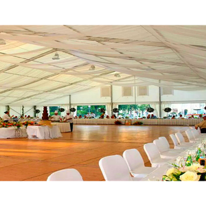 <span class=keywords><strong>Pagode</strong></span> pour événements de mariage, festivals, traiteur, structure en aluminium blanc, tente de mariage extérieure blanche - Product Image 2