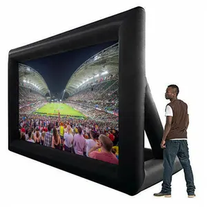 8/14/16ft Factory Sale Family Outdoor Backyard Cinema Movie Equipment Airblown Inflatable Projector Screen