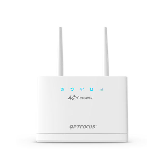 Hot Sale 4g Wifi 300 Mbps RJ11 Volte VPN Router with Sim Card Slot 4g LTE CPE Indoor 4g Router