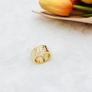 Anillo 2024 de la Marca Francesa <span class=keywords><strong>FEDI</strong></span>, Anillo Vegetariano de Lujo Ligero y Moderno, Anillo de Oro de 18K con Diseño de Amor, Simple y Elegante - Product Image 3