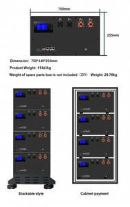 Batterie de stockage d'énergie solaire 48V CAN 100Ah 200Ah 5Kwh murale en rack Lifepo4 IP65 Protection empilable au lithium pour la maison - Product Image 4