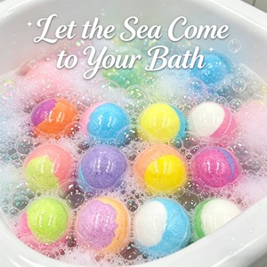 Set Regalo di 12 <span class=keywords><strong>Bombe</strong></span> da <span class=keywords><strong>Bagno</strong></span> <span class=keywords><strong>per</strong></span> Bambini con Sorpresa all'Interno, 12 Giocattoli Unici a Tema Animali Marini, <span class=keywords><strong>Bombe</strong></span> da <span class=keywords><strong>Bagno</strong></span> Naturali Sicure <span class=keywords><strong>per</strong></span> Bambini con Giocattoli - Product Image 5