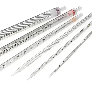 Pipette sérologique jetable 2 ml, micropipette en plastique transparente graduée pour le transfert de liquides en laboratoire - Product Image 3