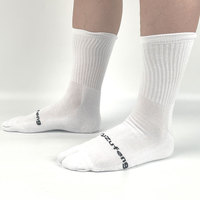 Chaussettes en coton Custom Crew Two Toe Pilates Japanese Tabi Snow Grip Men Woman
