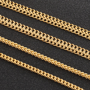 Cadena Cubana de Acero Inoxidable, Collar para Hombre, Accesorio de Joyería, Regalo, Zhejiang H1559 - Product Image 1