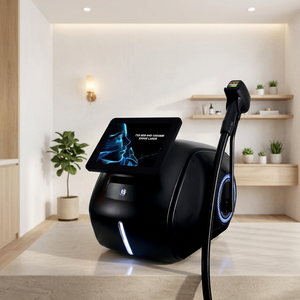 Appareil professionnel portable d'épilation au laser diode, rajeunissement de la peau, système de refroidissement TEC/air/eau pour le traitement de tout le corps - Product Image 1