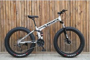 Vélo de montagne de 26 pouces avec pneus larges 4.0, pliable, gros pneus - Product Image 3