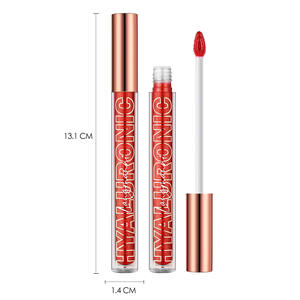 Langmanni <span class=keywords><strong>Rouge</strong></span> à lèvres hydratant entier à l'<span class=keywords><strong>acide</strong></span> <span class=keywords><strong>hyaluronique</strong></span> Brillant à lèvres disponible Nourrissant <span class=keywords><strong>Repulpant</strong></span> Lèvres Hydratant LipTint - Product Image 1