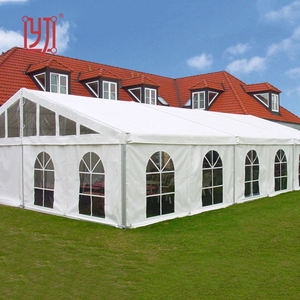 Grande tente de réception extérieure en aluminium 20mx30m 30x60m blanche pour mariage et événements à vendre - Product Image 3