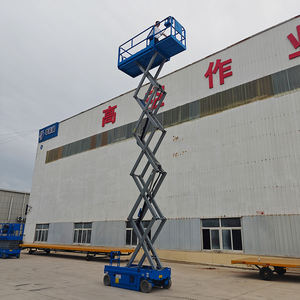 Pengangkat gunting untuk konstruksi dekorasi-<span class=keywords><strong>Platform</strong></span> kerja udara seluler dan nyaman untuk penggunaan dalam & luar ruangan - Product Image 6