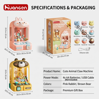 KZHM Juguetes Claw Machine Kids Montessori Educational Toys Wholesale Plastic Claw Machine Release Squishy Toys for Children's