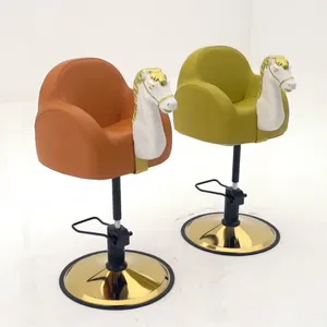 High quality hair salon furniture Small children's hair chair Pony style children's hair chair